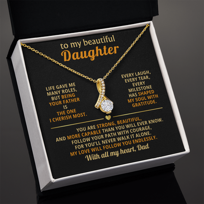 To My Beautiful Daughter - Life Gave Me Many Roles, But Being Your Father Is The One I Cherish Most