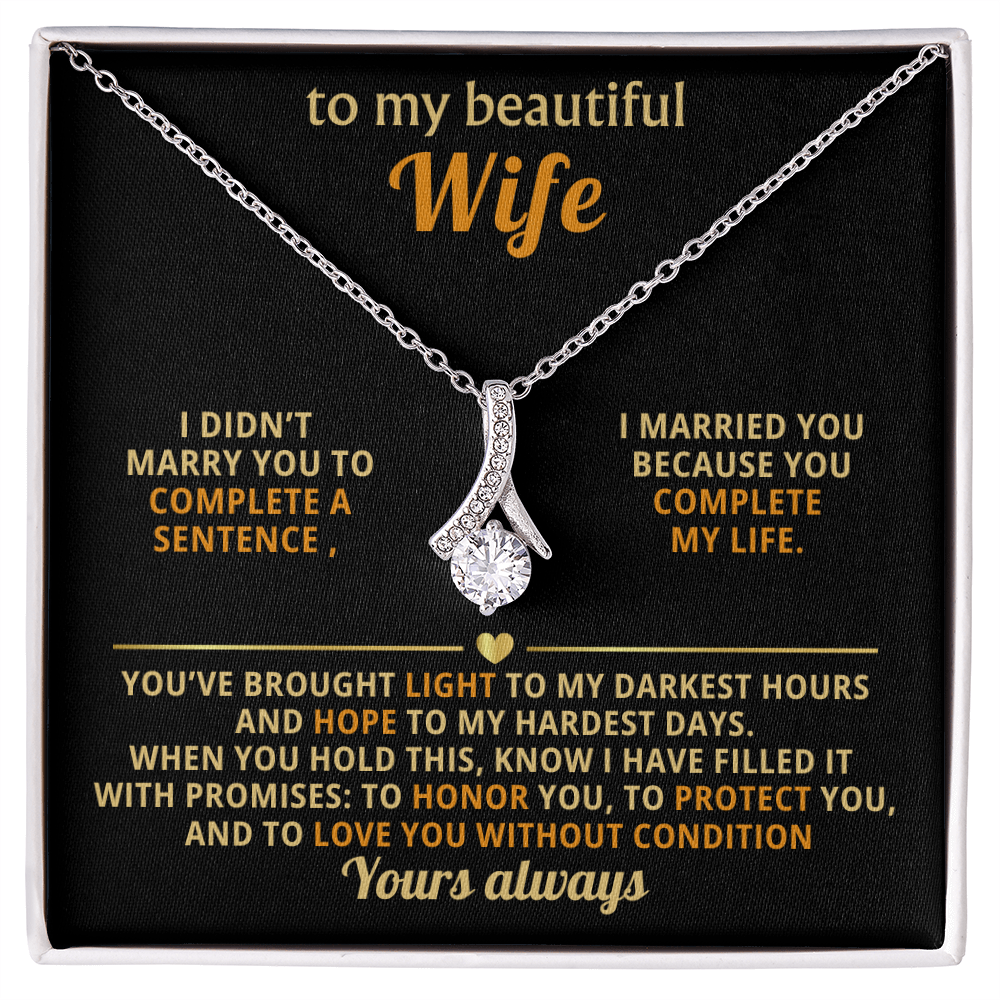 To My Beautiful Wife - LV155