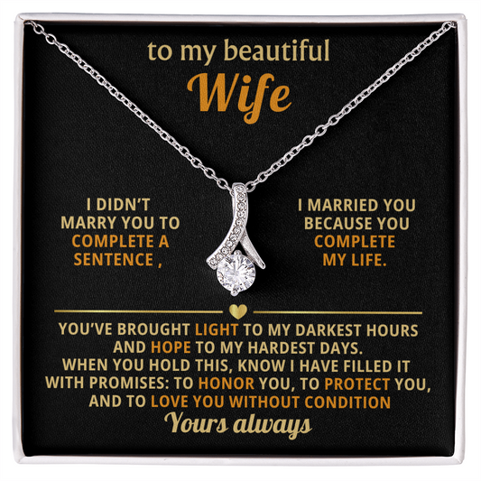 To My Beautiful Wife - LV155