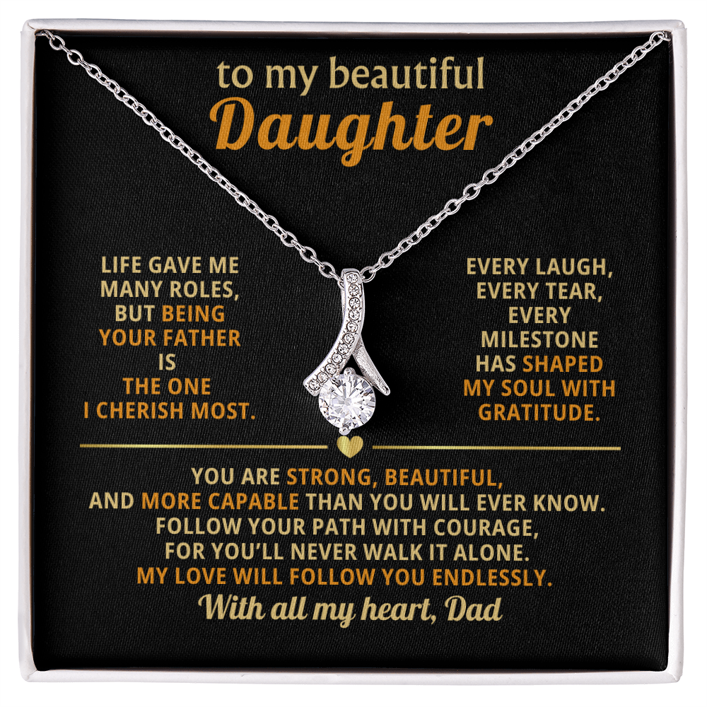 To My Beautiful Daughter - Life Gave Me Many Roles, But Being Your Father Is The One I Cherish Most