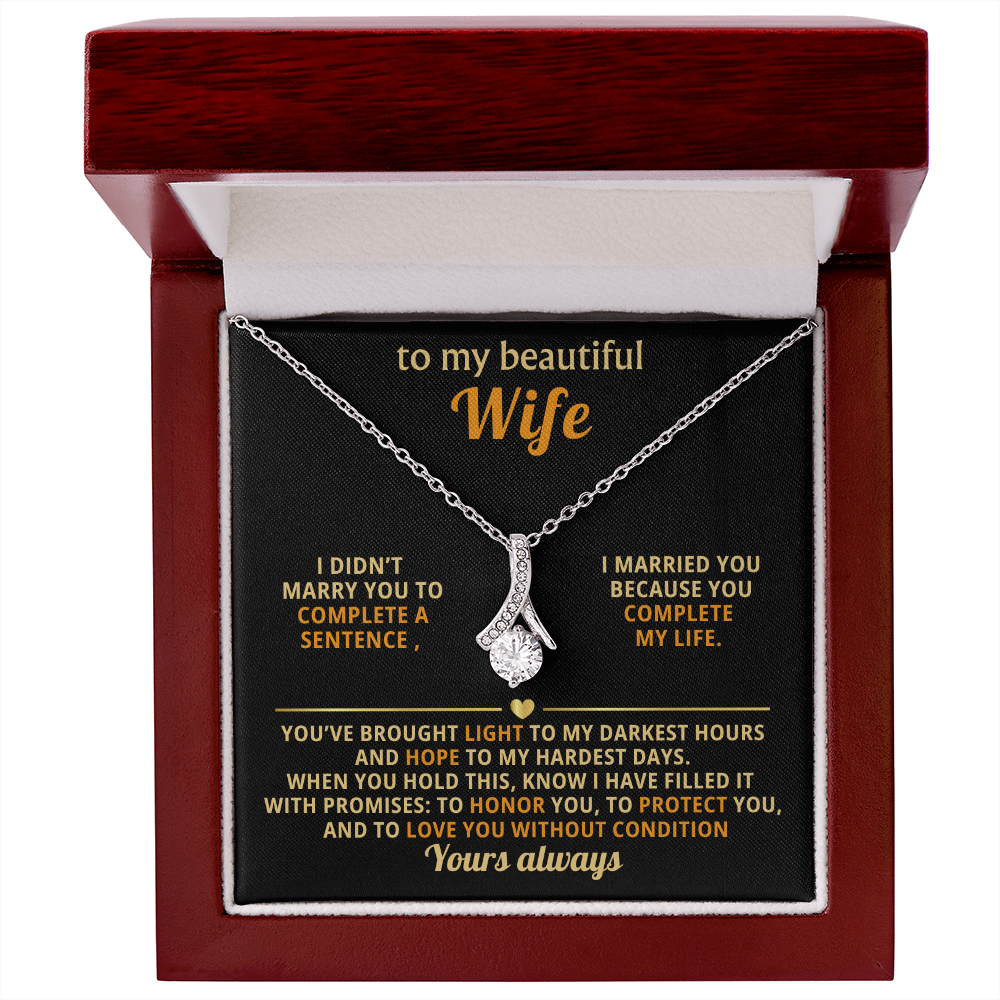 To My Beautiful Wife - LV155