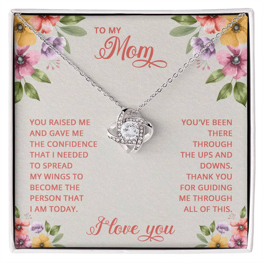 To My Mom, You Raised Me And Gave Me The Confidence That I Needed To Spread My Wings To