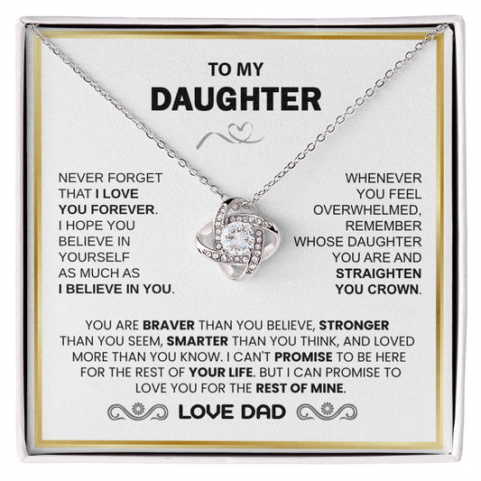 To My Daughter - I Hope You Believe In Yourself As Much I Believe In You