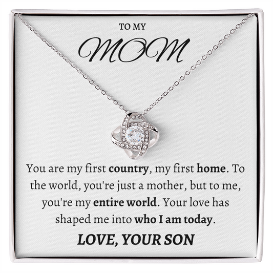 To My Mom - You Are My First Country, My First Home