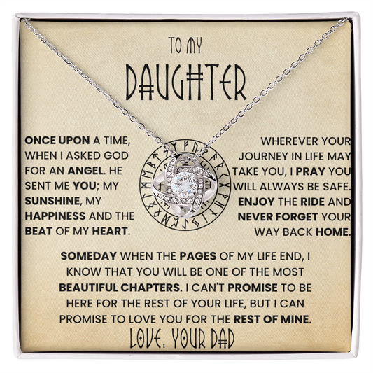 To My Daughter - Once Upon A Time, When I Asked God For An Angel