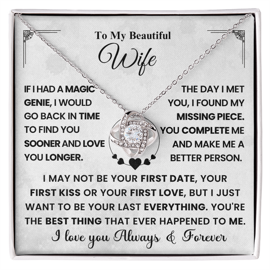 To My Beautiful Wife - If I Had A Magic Genie