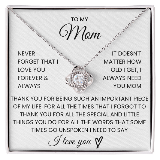 Thank You For Being Such An Important Piece of My Life