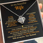 To My Beautiful Wife, Love Knot Gift Set - LV153