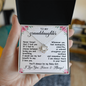To My Granddaughter, You'll Always Be My Baby Girl - Love Knot Necklace