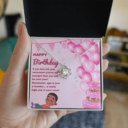 Birthday Funny Gift: Age Is Just A Number... A Really High One In Your Case!