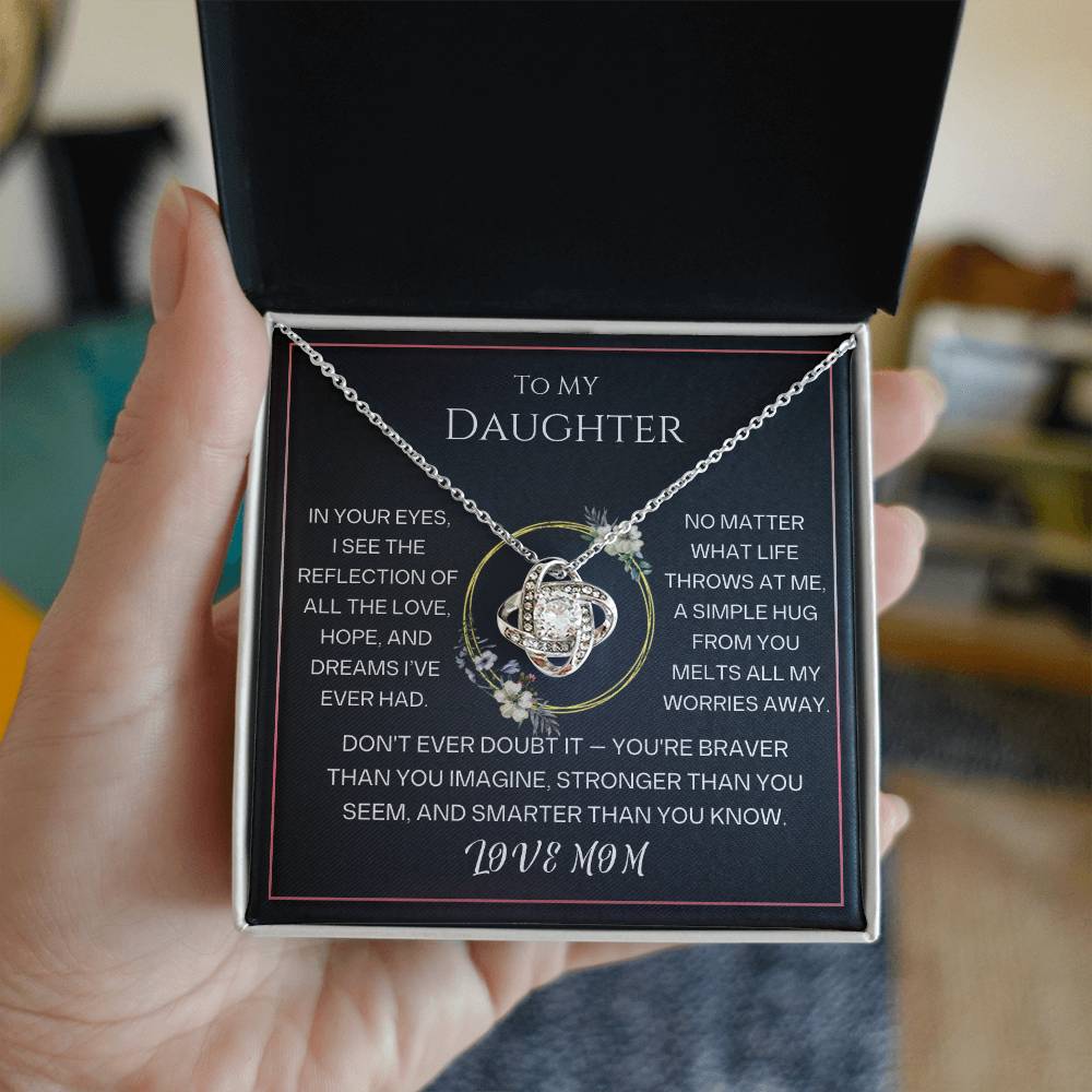 To My Daughter, A Simple Hug From You Melts All My Worries Away