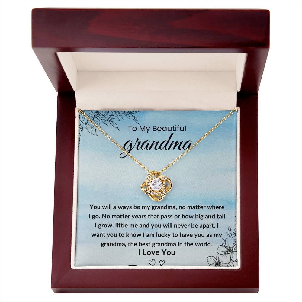 To My Beautiful Grandma, You will Always be My Grandma