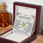 To My Granddaughter, You'll Always Be My Baby Girl - Love Knot Necklace