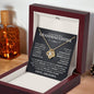 To My Beautiful Granddaughter, I Hope You Believe Yourself As Much As I Believe In You - Love Knot Necklace