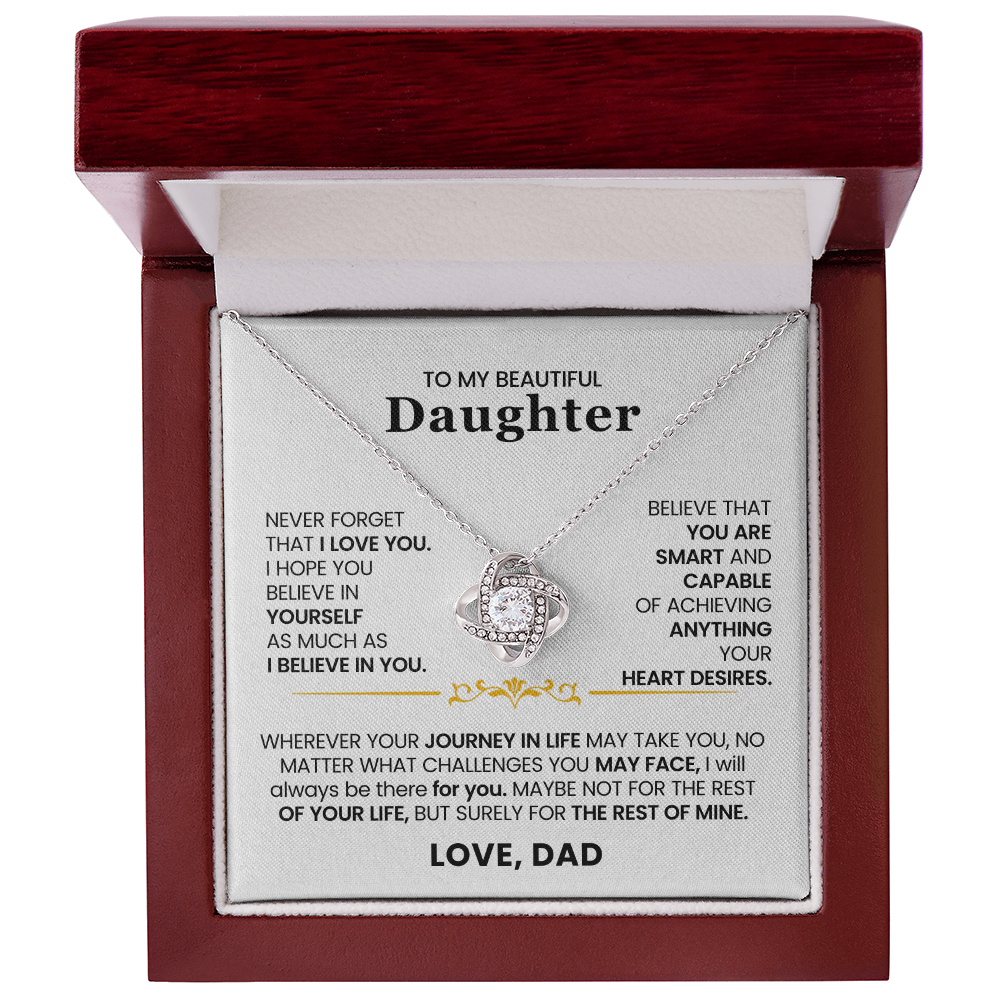 To My Beautiful Daughter - Never Forget That I Love You