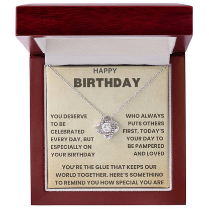 Birthday Gift, You Deserve to Celebrated Every Day