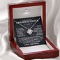 To My Beautiful Granddaughter, I Hope You Believe Yourself As Much As I Believe In You - Love Knot Necklace