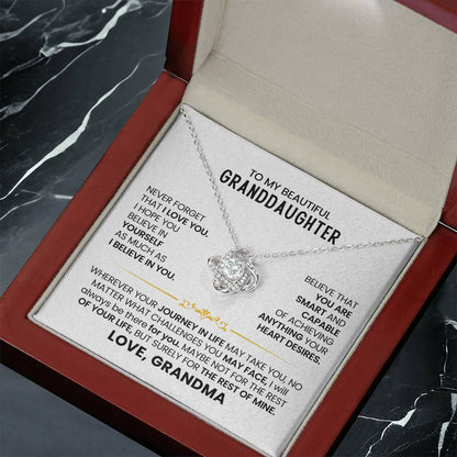 To My Beautiful Granddaughter - Never Forget That I Love You