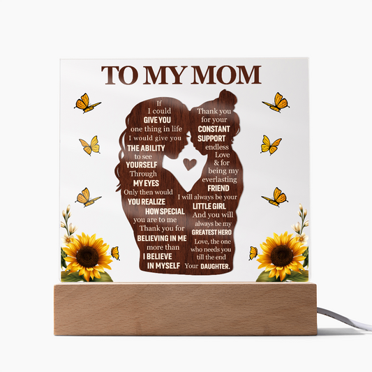 To My Mom - If I Could Give You One Thing