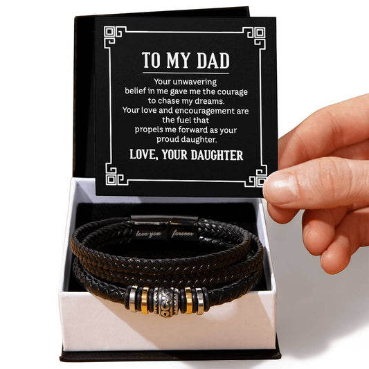 To My Dad, Your Unwavering Belief In Me Gave Me The Courage