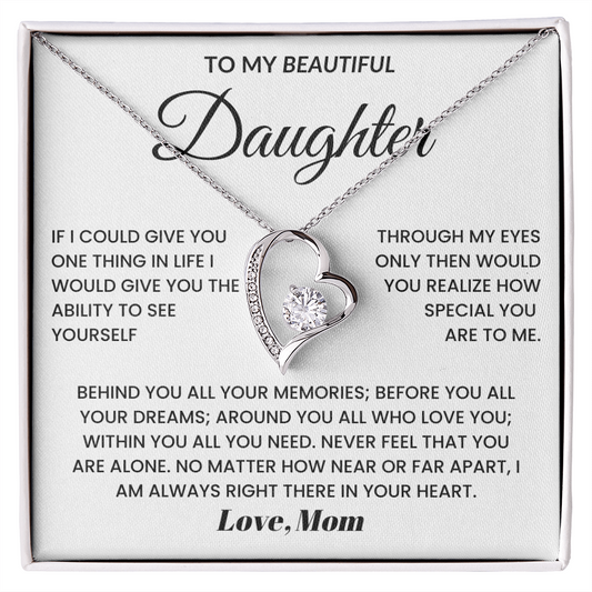 To My Daughter - If I could Give You One Thing In Life