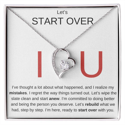 Apology Gift for Her, Let's Rebuild