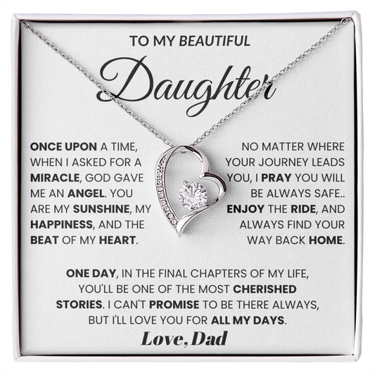 To My Daughter - Once Upon A Time, When I Asked God For An Miracle