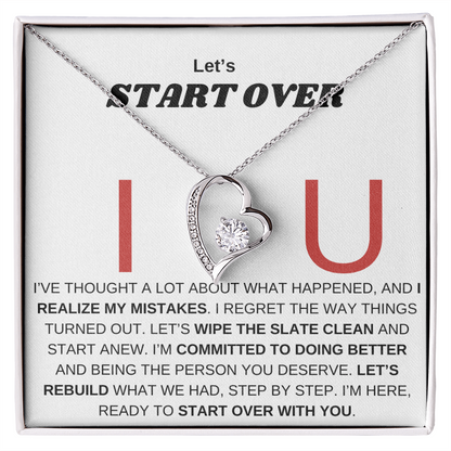 Apology Gift for Her - I Realize My Mistake