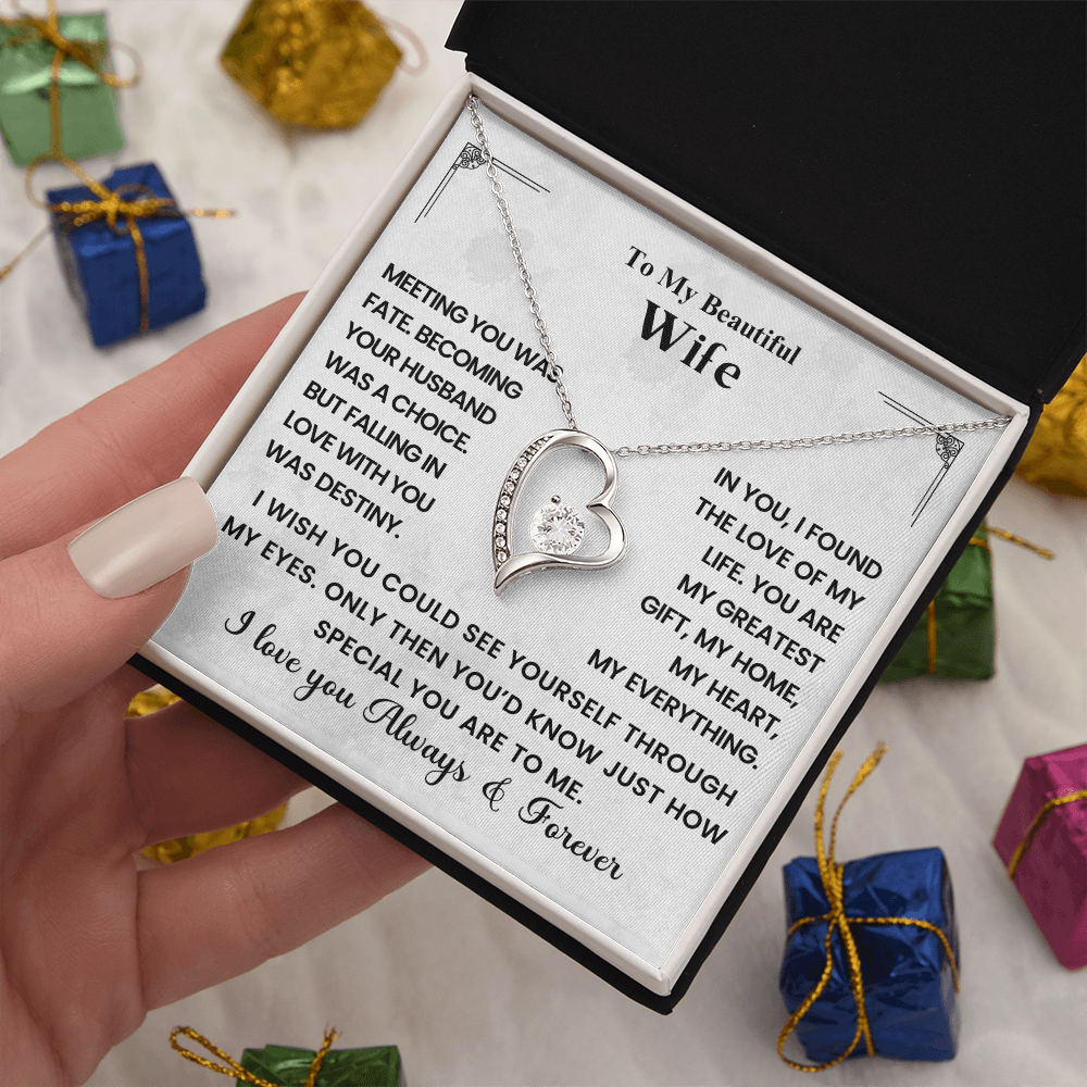 To My Beautiful Wife - Meeting You Was Fate