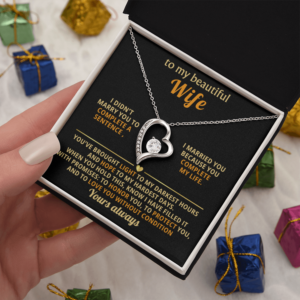 To My Beautiful Wife, Forever Love Gift Set - LV154
