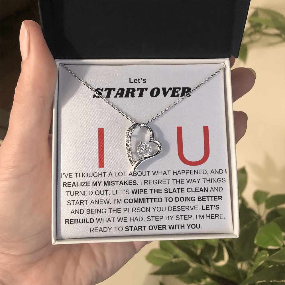 Apology Gift for Her - I Realize My Mistake