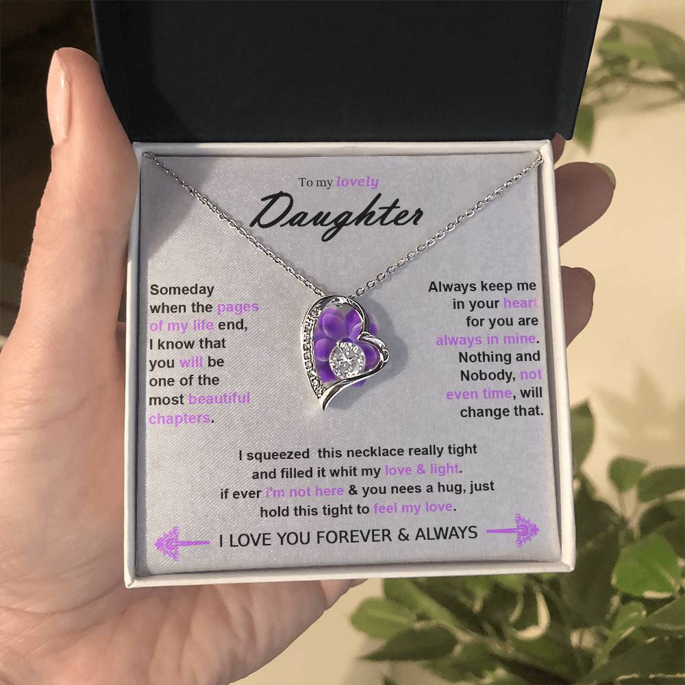 To My Daughter, Someday When the Pages of My Life End