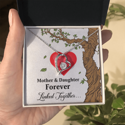 Mother & Daughter Forever Linked Together
