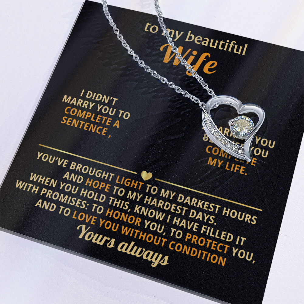 To My Beautiful Wife, Forever Love Gift Set - LV154