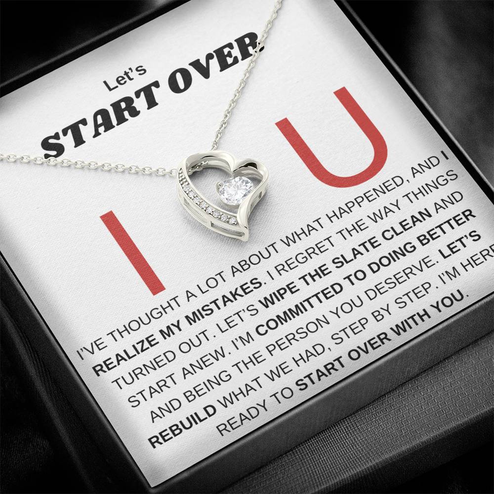 Apology Gift for Her - I Realize My Mistake