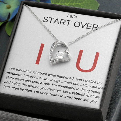 Apology Gift for Her, Let's Rebuild