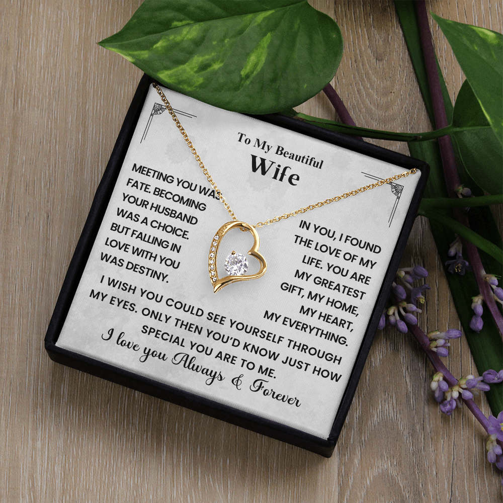 To My Beautiful Wife - Meeting You Was Fate