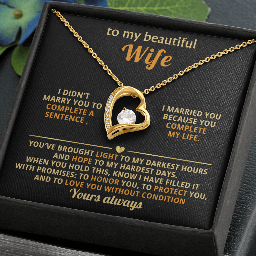 To My Beautiful Wife, Forever Love Gift Set - LV154