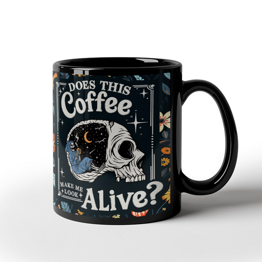 Halloween Special Black Ceramic Mug